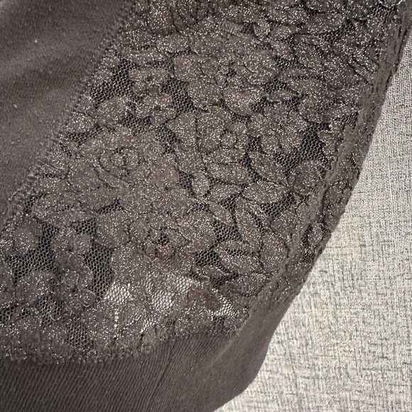 Vintage Hollister Navy Sweater with lace details - Picture 4 of 5